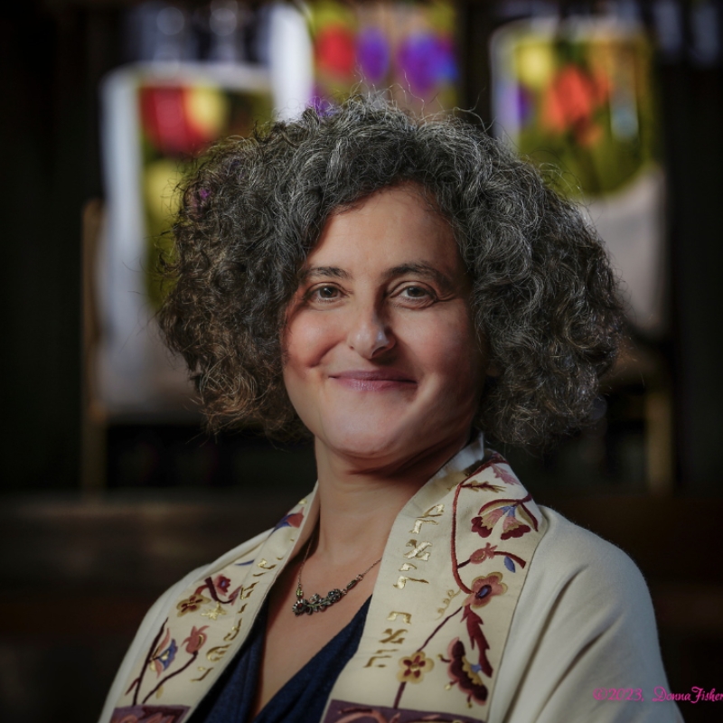 Photo of the author, Rabbi Shoshanah Tornberg