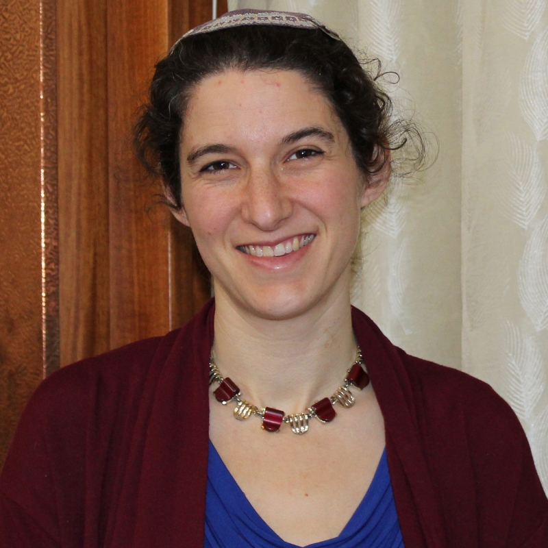 Photo of the author, Rabbi Ruhi Sophia Motzkin Rubenstein