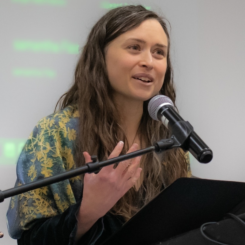 Photo of the author, Rabbi Eva Cohen