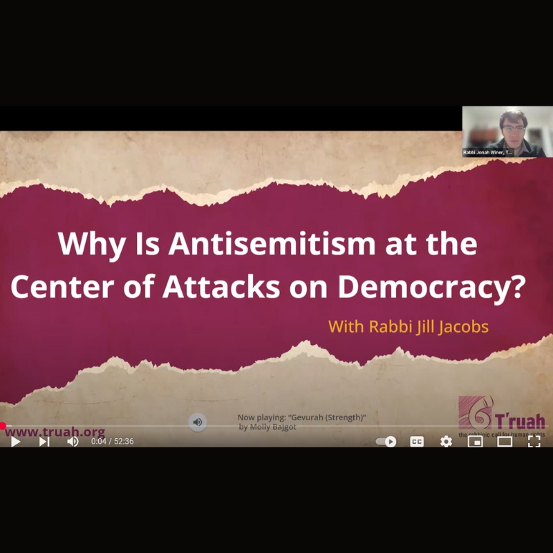 Screenshot from the webinar, showing the opening slide.