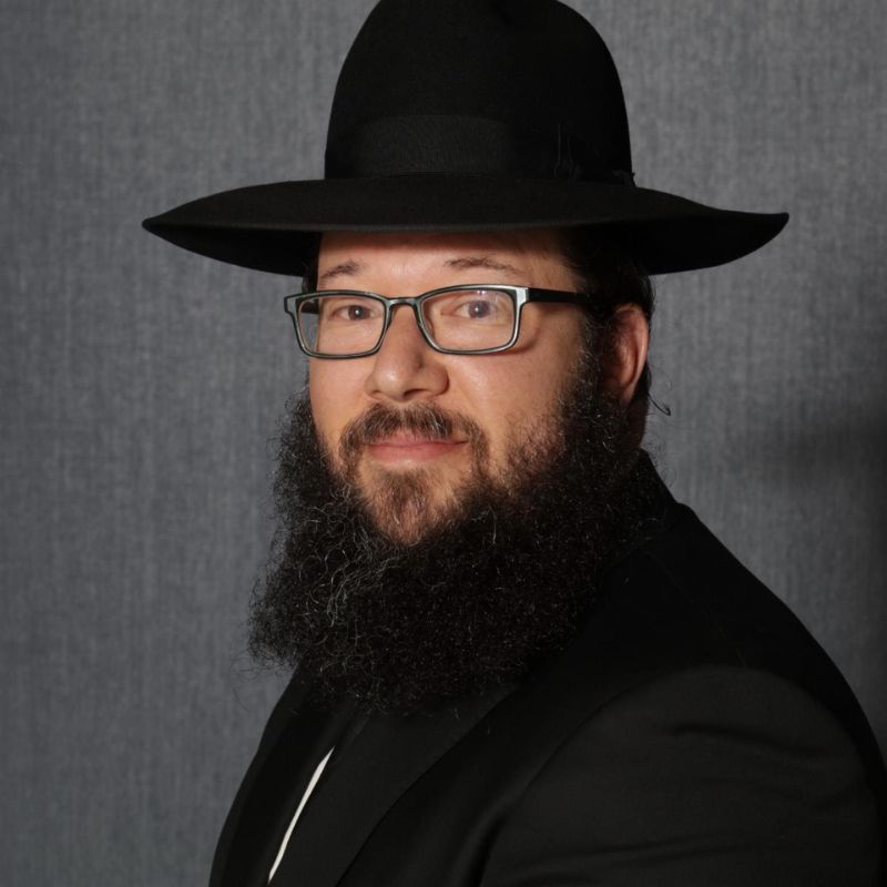 Photo of the author, Rabbi Mike Moskowitz